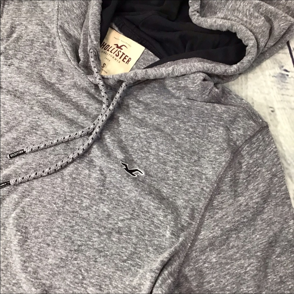 Hollister Pullover Drawstring Hoodie S - Picture 13 of 14